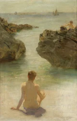 Boy on a Beach
